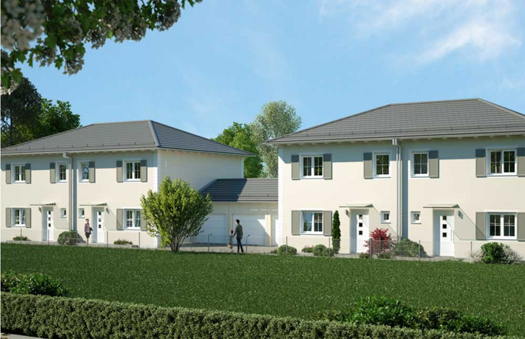 Buy Semi-detached house in Germering - VillenTraum am Meisenweg, Am Meisenweg 10