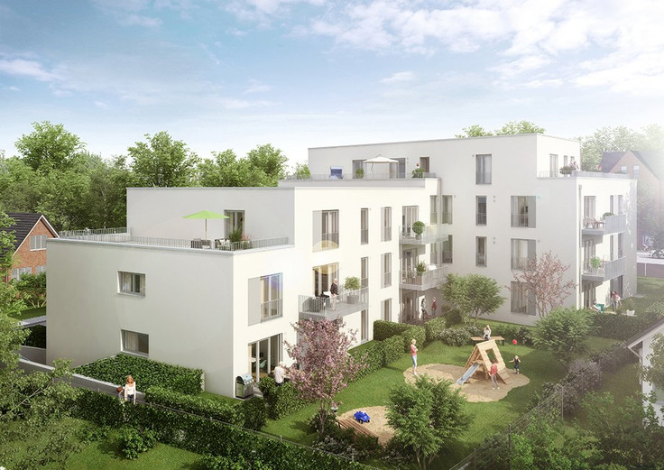 Buy Condominium in Hamburg-Iserbrook - Iserbrook Hus, Hein-Kröger-Straße 1
