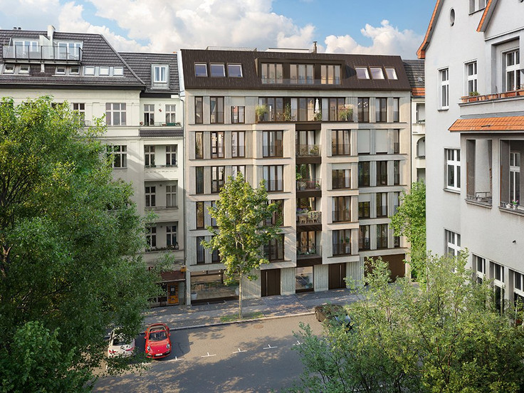 Buy Condominium, Terrace house, Townhouse, House in Berlin-Prenzlauer Berg - HELMHOUSE, Senefelderstraße 21