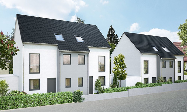 Buy Detached house, House in Essen-Stoppenberg - Hugenkamp 62 A - D, Hugenkamp  62 A - D