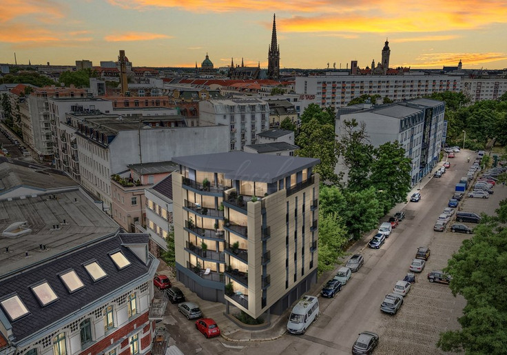 Buy Condominium in Leipzig-Zentrum - Harmonie, Paul-Gruner-Straße 2