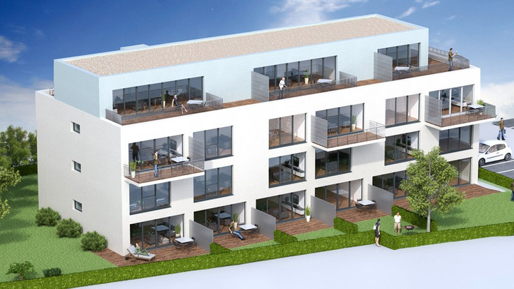 Buy Condominium, Terrace house, House in Nuremberg-Ludwigsfeld - Neubau St. Peter/Ludwigsfeld, 