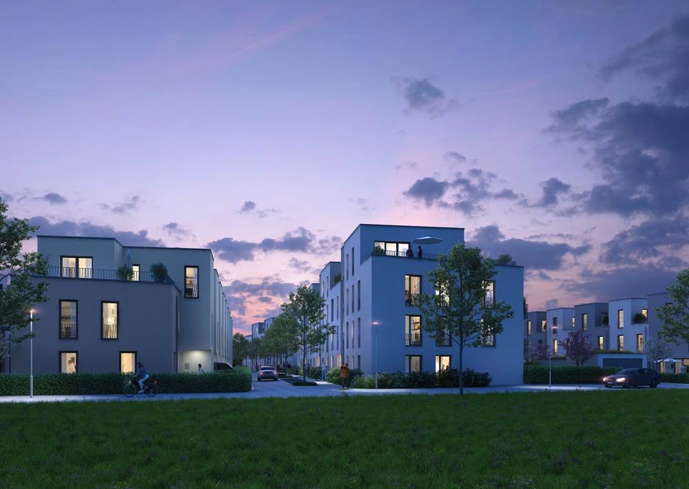 Image new build property Wohnen in Hochfeld Dusseldorf / Unterbach