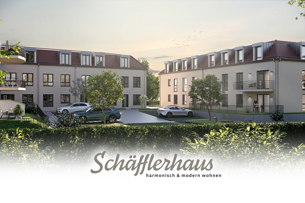 Image new build property condominiums Schäfflerstraße Dinkelscherben