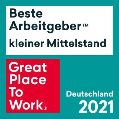 Great place to work - Beste Arbeitgeber&trade; kleiner Mittelstand