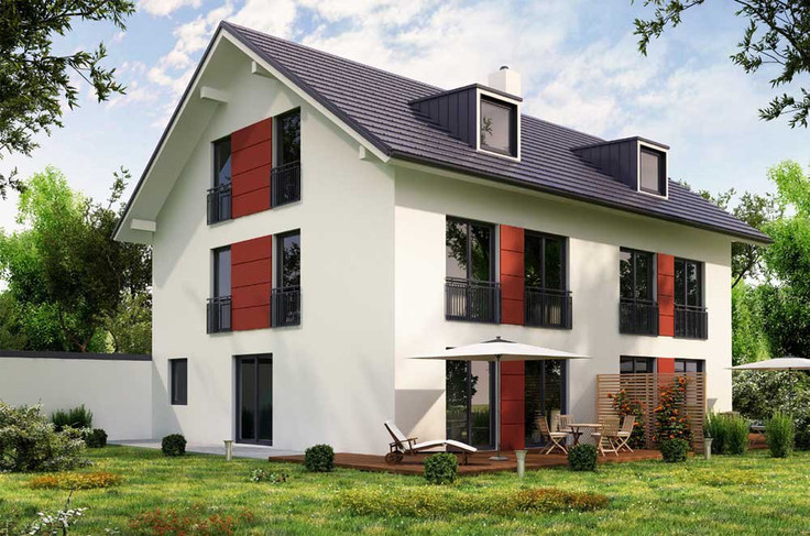 Buy Semi-detached house in Grasbrunn-Neukeferloh - Tirolerstraße Neukeferloh, Tirolerstraße 4