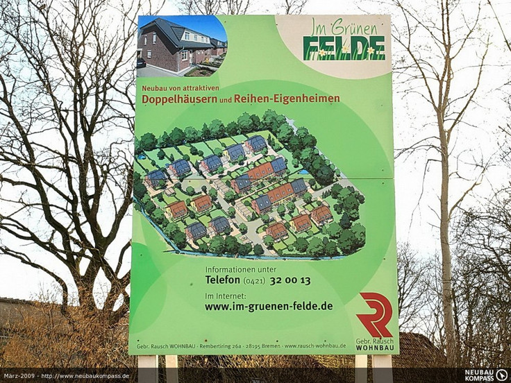 Buy Terrace house, House in Bremen-Woltmershausen - Im grünen Felde, Visbeker Straße