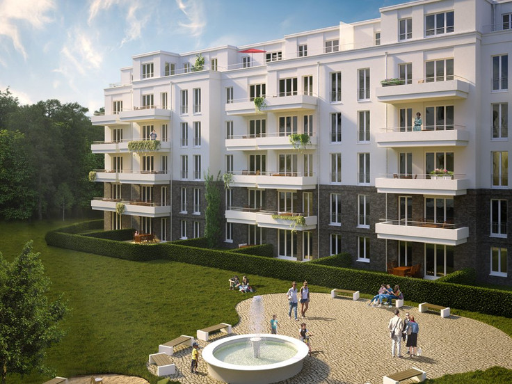 Buy Condominium in Potsdam-Waldstadt I - Brunnen Viertel Potsdam, Brunnenallee 11-13