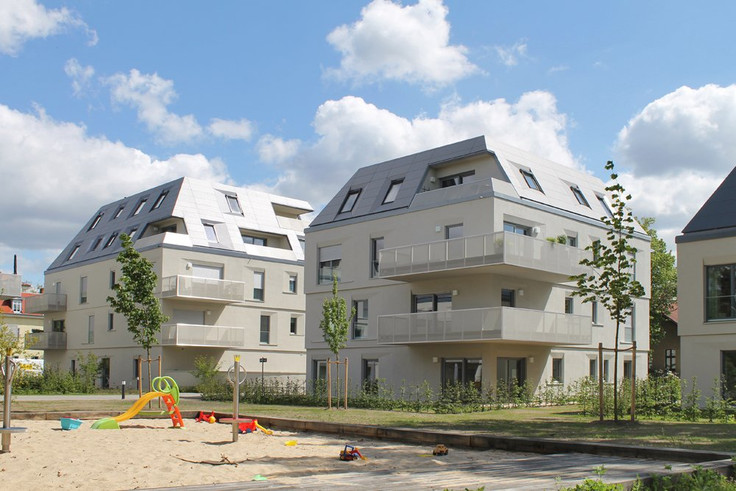 Buy Condominium, Capital investment, Maisonette apartment, Apartment building, Ground-floor apartment in Berlin-Karlshorst - Villen im Prinzenviertel, Lehndorfstraße/Ehrlichstraße