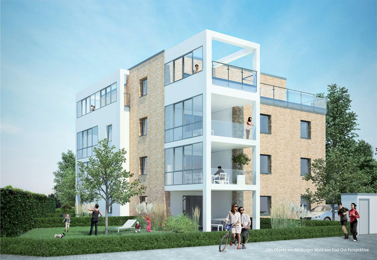 Buy Condominium in Hanover-Groß Buchholz - Wohnen am Misburger Wald, Am Nordfeld 1