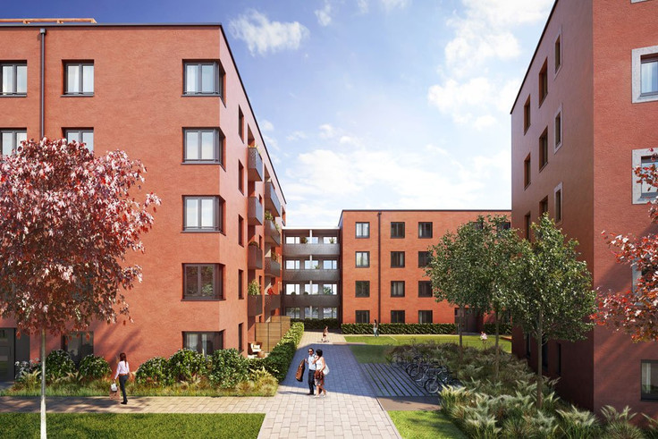 Buy Condominium in Munich-Sendling - Luisen Grün, Konrad-Celtis-Straße 97 – neben Hausnr. 91