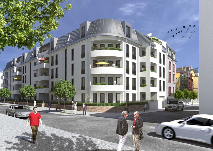 Buy Condominium in Frankfurt am Main-Rödelheim - Wohnen Am Dreispitzweg, Rödelheimer Bahnweg 24