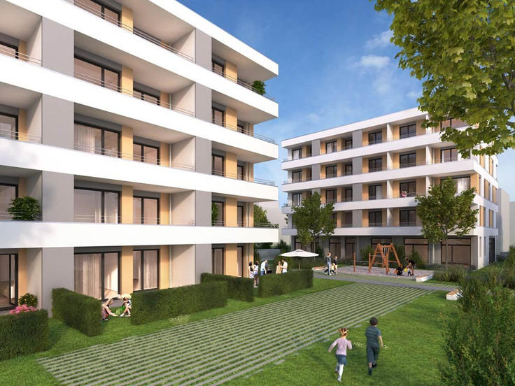 Buy Condominium, Capital investment in Freiburg im Breisgau-Zähringen - Quartier an den alten Zollhallen, Ellen-Gottlieb-Straße