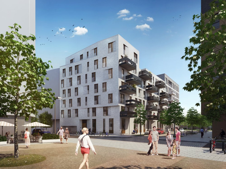 Buy Condominium in Hamburg-Altona - AltOh!na - meine Mitte (Baufeld 7), Harkortstraße