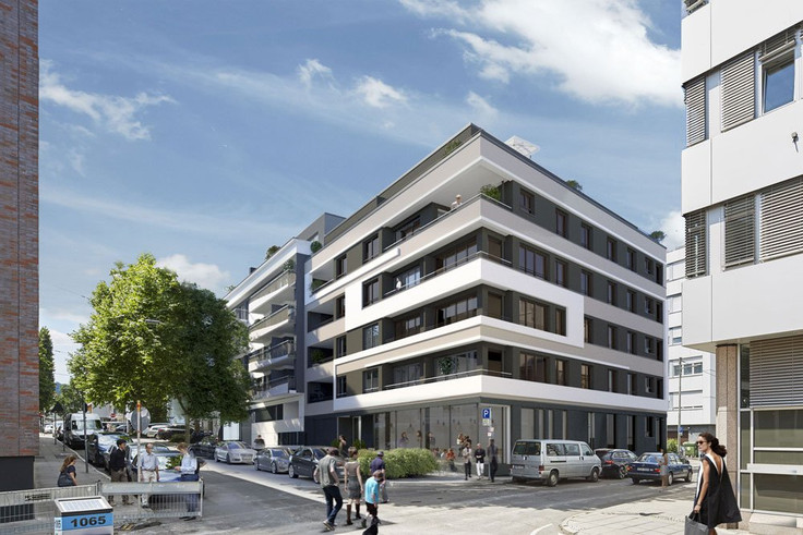Buy Condominium in Stuttgart-Hospitalviertel - City Flair Stuttgart, Hohe Straße 10 / Leuschnerstraße 9 / Hohe Straße 8