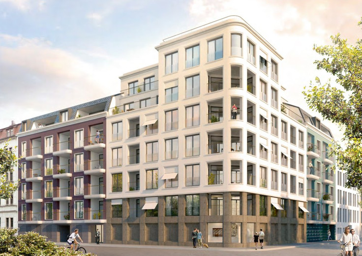 Buy Condominium, Apartment building in Dresden-Neustadt - Hafen 01, Uferstraße