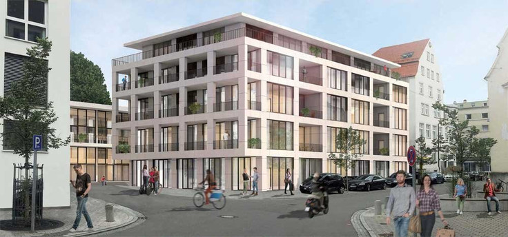 Buy Condominium in Ulm-Weststadt - Wilhelm - Residieren in der Weststadt, Wagnerstraße 65