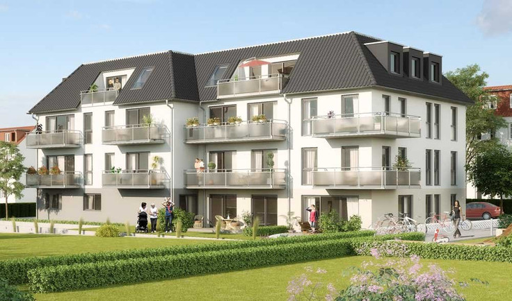 Buy Condominium in Stuttgart-Möhringen - Holdermann-Carré, Vaihinger Straße 29