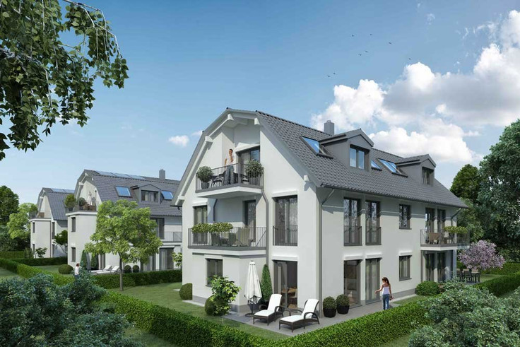 Buy Condominium in Munich-Forstenried - Stadtvillenensemble Forstenrieder Allee, Forstenrieder Allee 249 /251