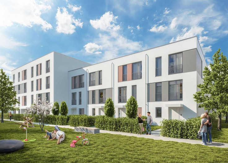 Buy Condominium in Dusseldorf-Heerdt - VIERZIG549, Willstätter Str./Böhler Str./Hansaallee