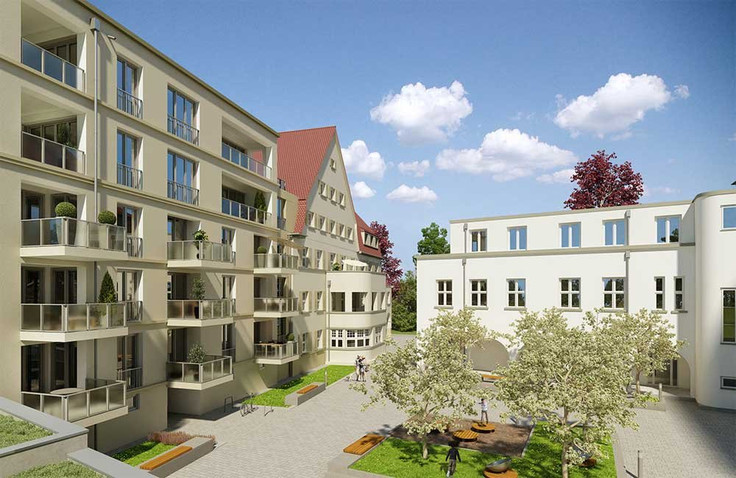 Buy Condominium in Ulm - Safranberg Ensemble, Steinhövelstraße