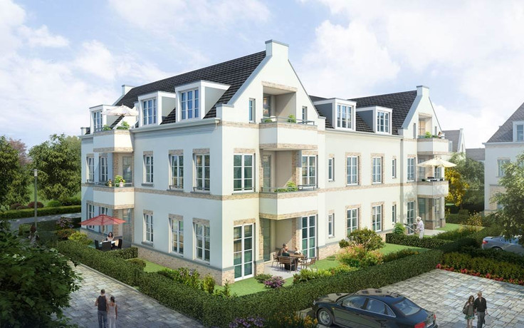 Buy Condominium, Terrace house, Semi-detached house, House in Berlin-Biesdorf - Grüne Aue, Möwenweg 21
