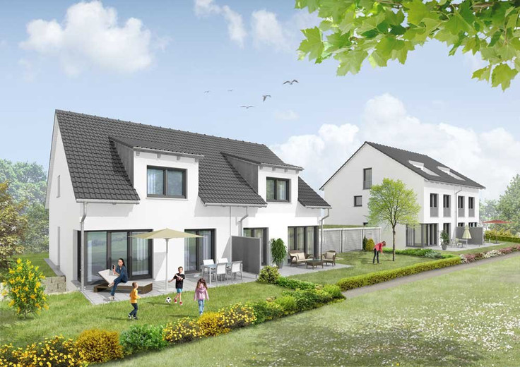 Buy Semi-detached house, House in Schönaich - Hegnerweg 8, Hegnerweg 8
