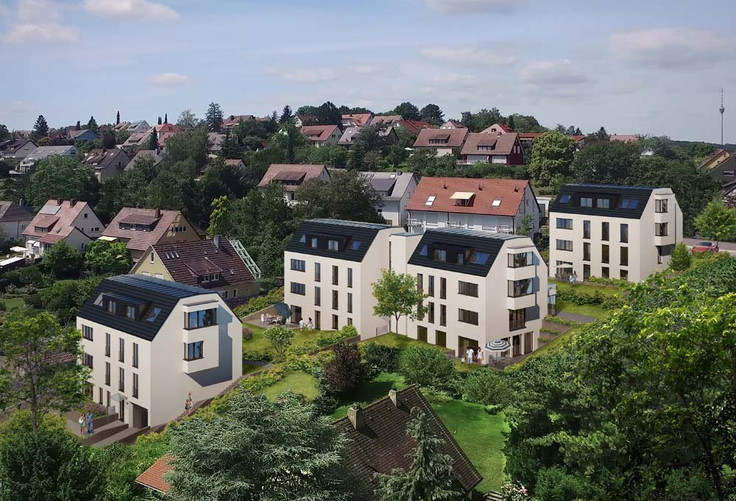 Buy Condominium in Stuttgart-Sillenbuch - Oase der Ruhe Sillenbuch, Eduard-Steinle-Straße 66