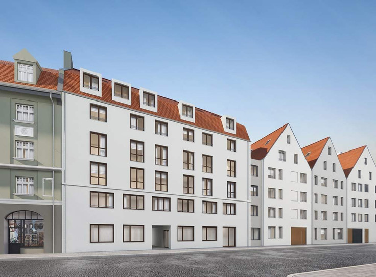 Buy Condominium in Augsburg-Innenstadt - Mozart Augsburg, Georgenstraße 15 + 17