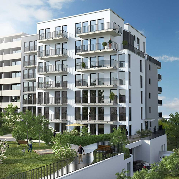 Buy Condominium in Frankfurt am Main-Oberrad - Amadeus twentyfive, Offenbacher Landstraße