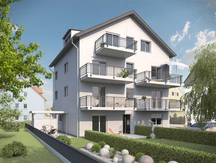 Buy Condominium in Augsburg-Lechhausen - Wartenburger Straße, Wartenburger Straße