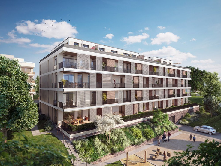 Buy Condominium in Hamburg-Alsterdorf - Rotbuchenhain, Rotbuchenhain 7+9