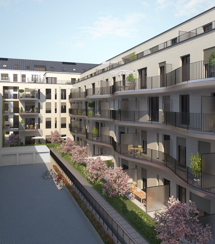 Buy Condominium in Munich-Ludwigsvorstadt - Nowelle - die Dachgeschosswohnung, 
