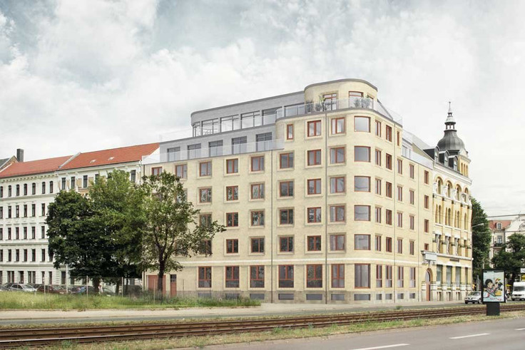 Buy Condominium in Leipzig-Reudnitz - Palais Velhagen & Klasing, Prager Straße 27