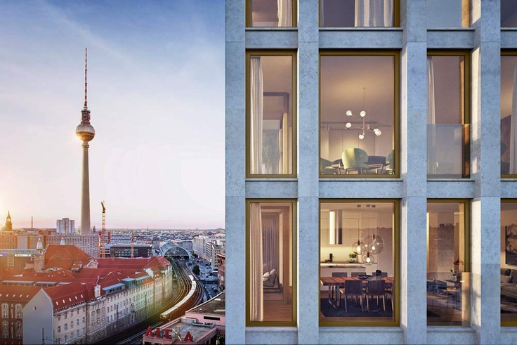 Buy Condominium, Apartment building in Berlin-Mitte - GRANDAIRE Berlin-Mitte, Voltairestraße 11