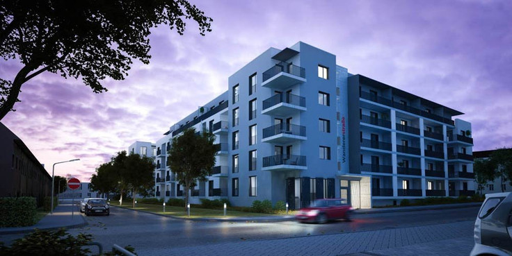 Buy Condominium in Nuremberg-Eberhardshof - EberhardsHöfe, Augsburger Straße