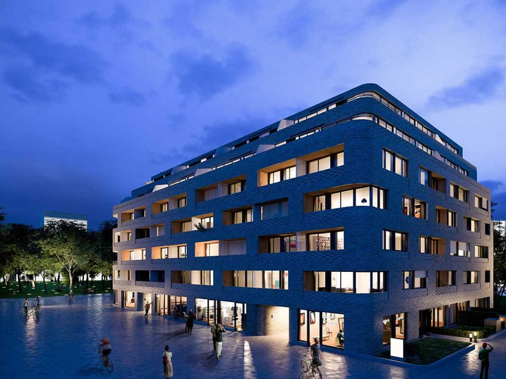 Buy Condominium, Maisonette apartment, Penthouse, Renovation in Berlin-Kreuzberg - NeuHouse, Enckestraße 4 / Fromet-und- Moses-Mendelssohn-Platz 2-6