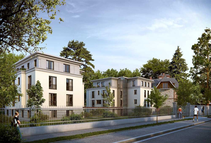 Buy Condominium in Hanau-Nordwest - Villen am Kurpark Wilhelmsbad, Hochstädter Landstraße 45-47