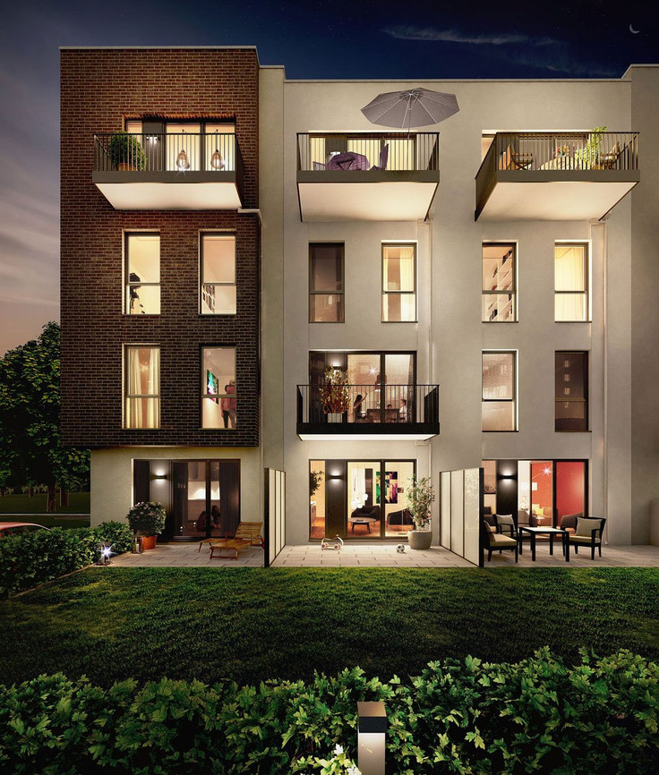Buy Condominium, Maisonette apartment in Hamburg-Jenfeld - JA - Jenfelder Au, 