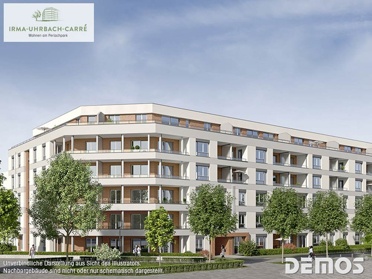 Buy Condominium, Apartment in Munich-Perlach - Irma-Uhrbach-Carré, Irma-Uhrbach-Straße