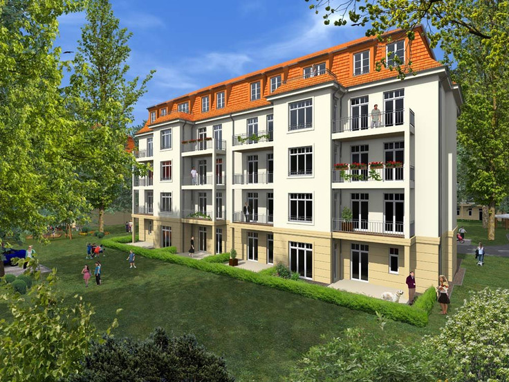 Buy Condominium in Potsdam-Babelsberg Süd - Residenz Steinstraße, Steinstraße