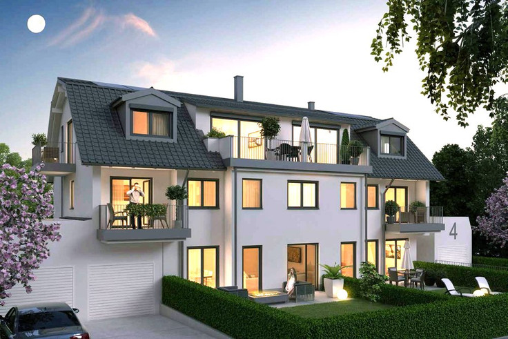 Buy Condominium in Munich-Untermenzing - Stadtvilla Untermenzing, 