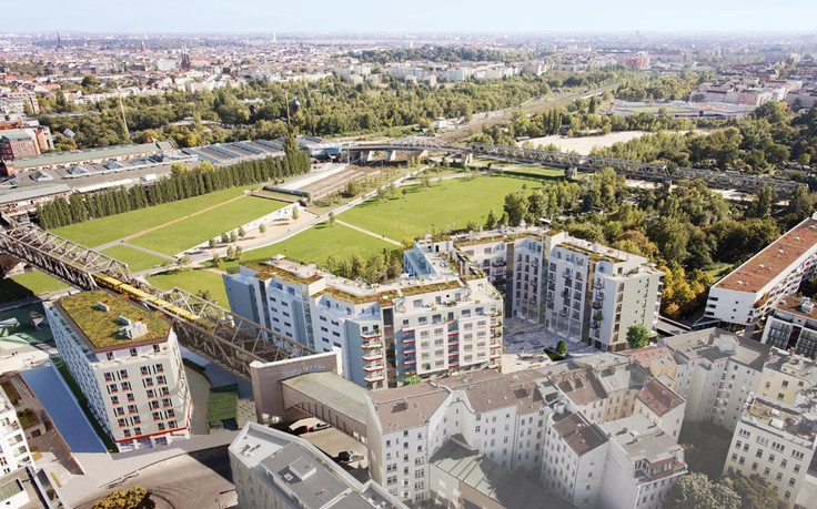 Buy Condominium, Apartment building in Berlin-Kreuzberg - Wohnpanorama, Dennewitzstraße 36-40