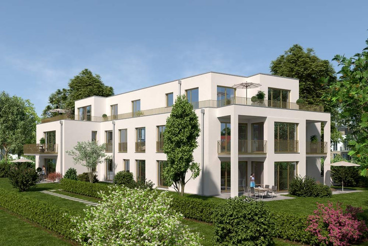 Buy Terrace house in Munich-Sendling - Südpark Living, Ferchenseestraße 12