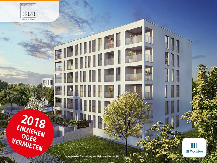 Buy Condominium in Munich-Allach - plaza - Allach, Gerberau