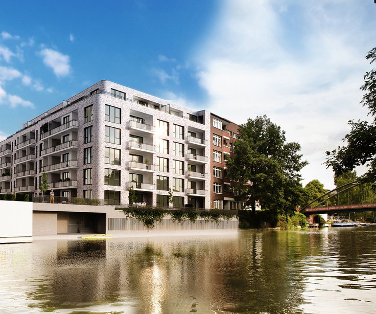 Buy Condominium in Hamburg-Winterhude - Jarre 58°, Jarrestraße 58