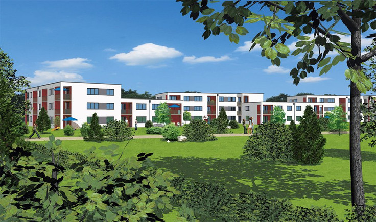 Buy Condominium in Fürstenfeldbruck - Wohnen am Siedlerplatz, Heimstättenstraße