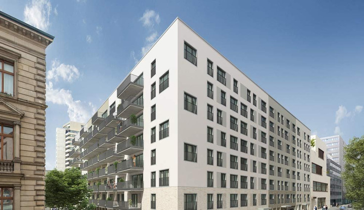 Buy Condominium in Frankfurt am Main-Bahnhofsviertel - the INBETWEEN Frankfurt, Wilhelm-Leuschner-Straße 32