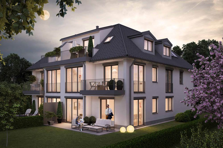 Buy Condominium in Munich-Trudering - K31 Living - Kranichweg 31, Kranichweg 31
