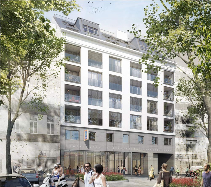 Buy Condominium in Vienna-2. Bezirk - Leopoldstadt - MEXO City Homes, Engerthstraße 187